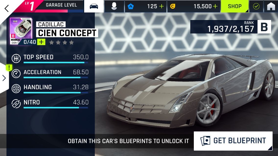 狂野飙车9凯迪拉克Cien concept图片