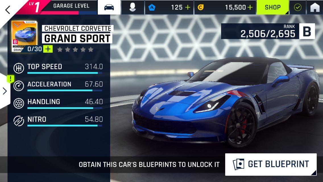 狂野飙车9克尔维特grand sport图片