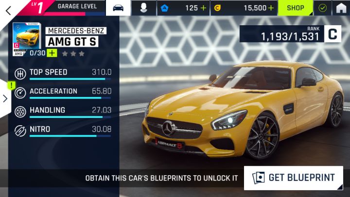 狂野飙车9奔驰AMG GTS图片