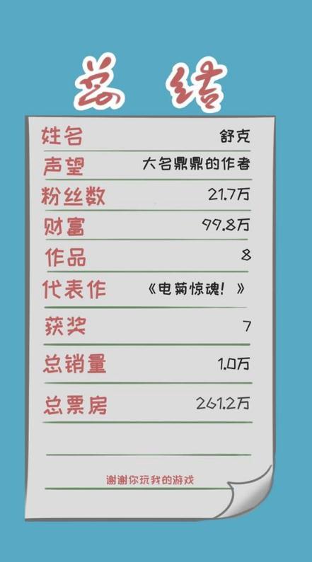 网络小说家模拟图片