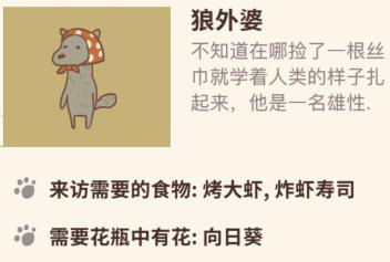 动物餐厅狼外婆需要什么条件