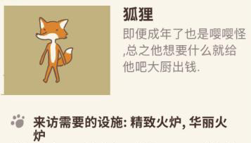 动物餐厅狐狸怎么解锁
