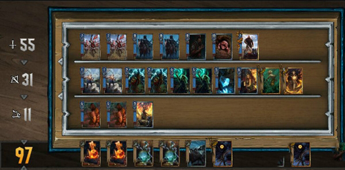 巫师之昆特牌诅咒北方卡组搭配