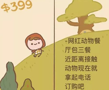 动物餐厅夕阳红豪华旅行团