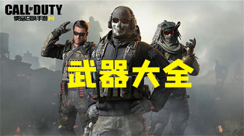 使命召唤手游武器大全