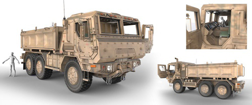 使命召唤手游军用运输卡车